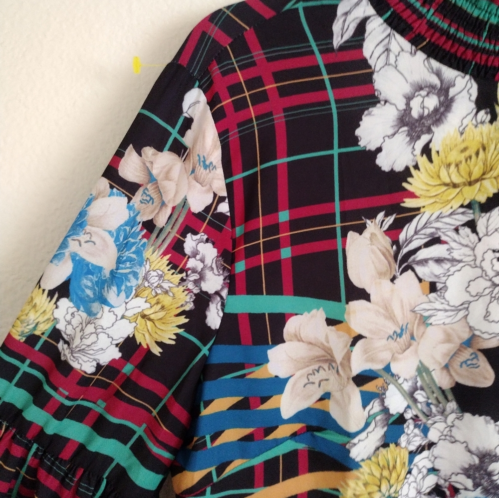 Jealous Tomato Multicolor Multi Pattern Floral To… - image 3